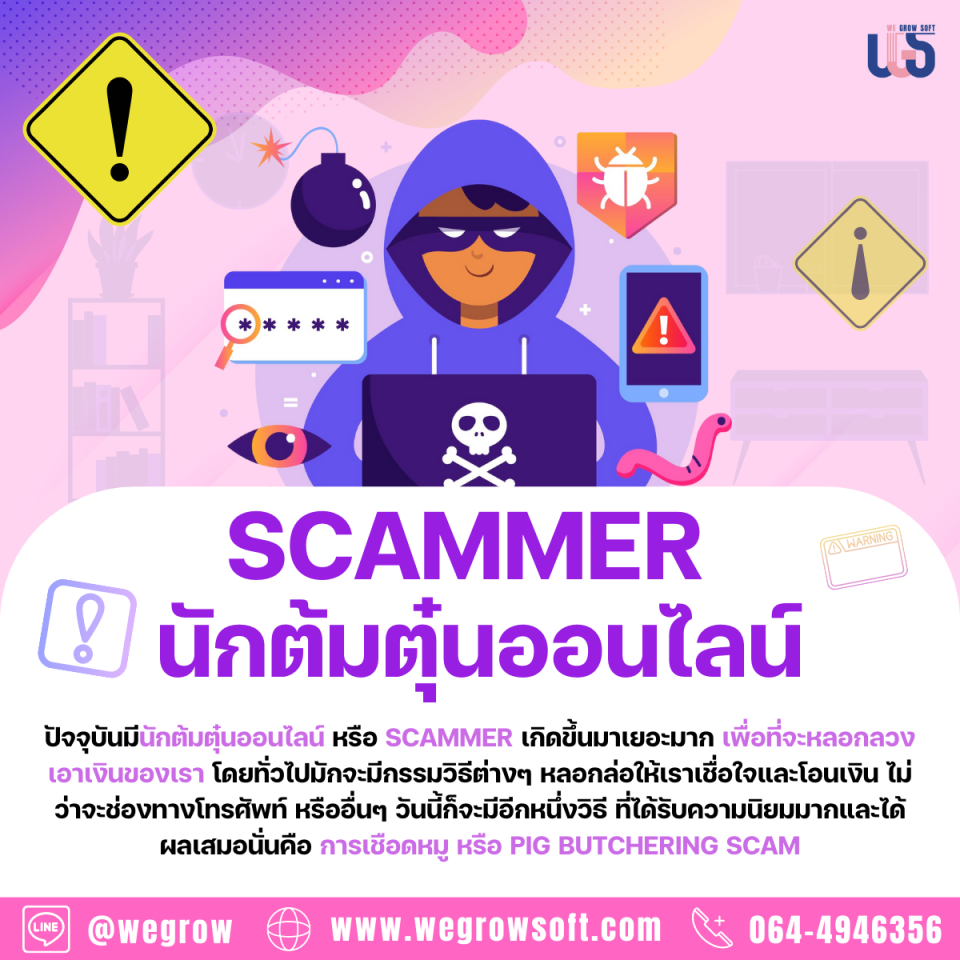 นักต้มตุ๋นออนไลน์ หรือ Scammer