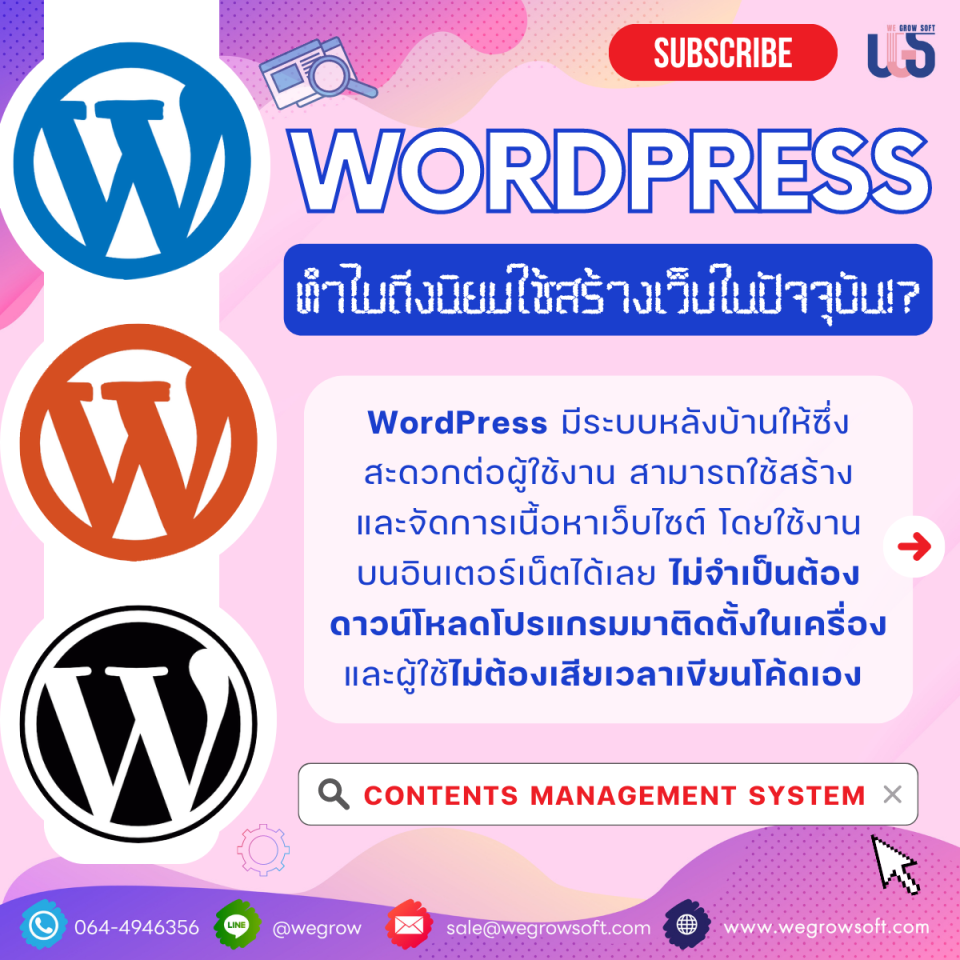 Wordpress ทำไมถึงนิยมใช้ในปัจจุบัน